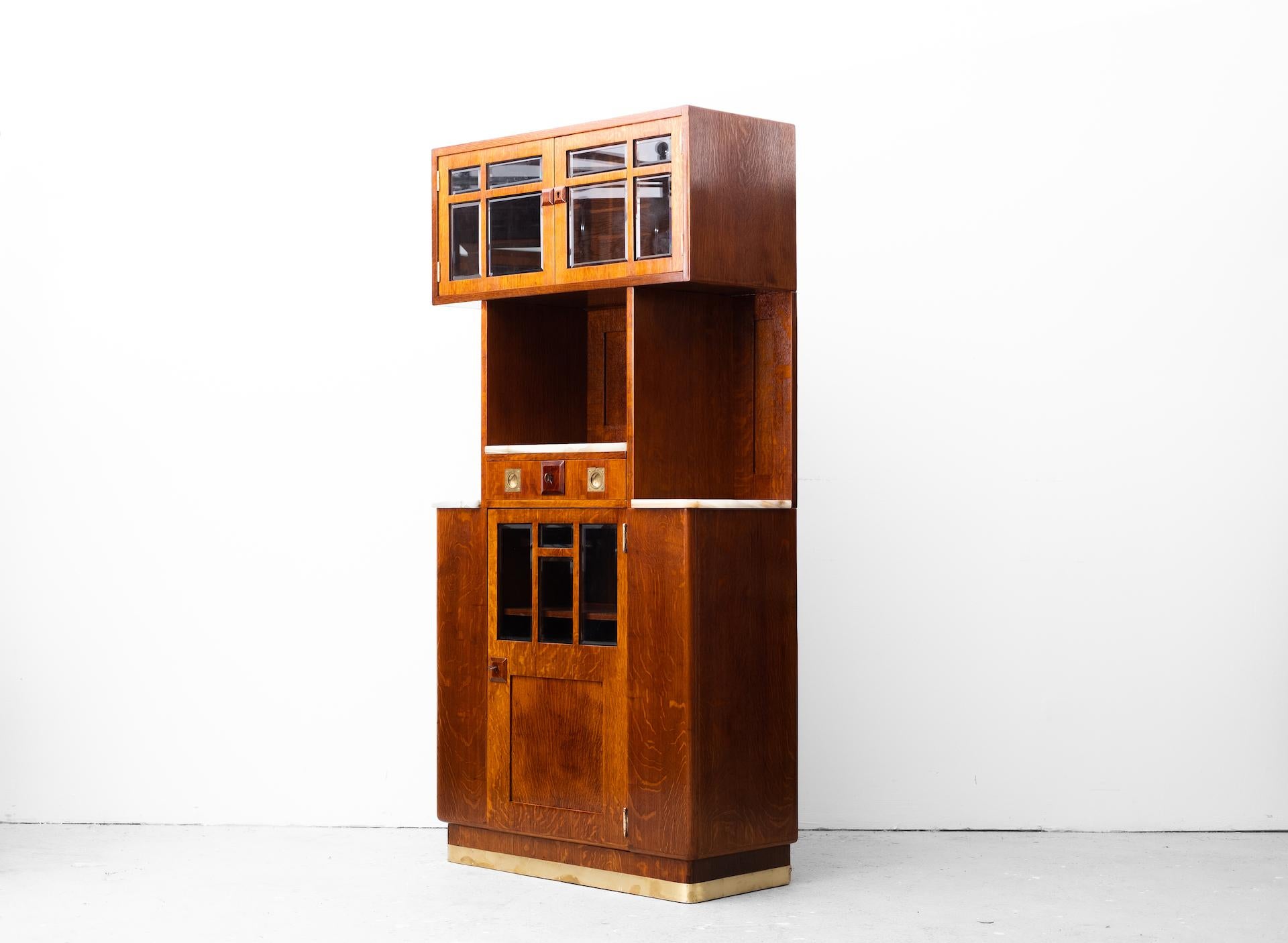 Original secessionistic Credenza, Wilhelm Schmidt attr. for Miksa Schmidt (1905) 8