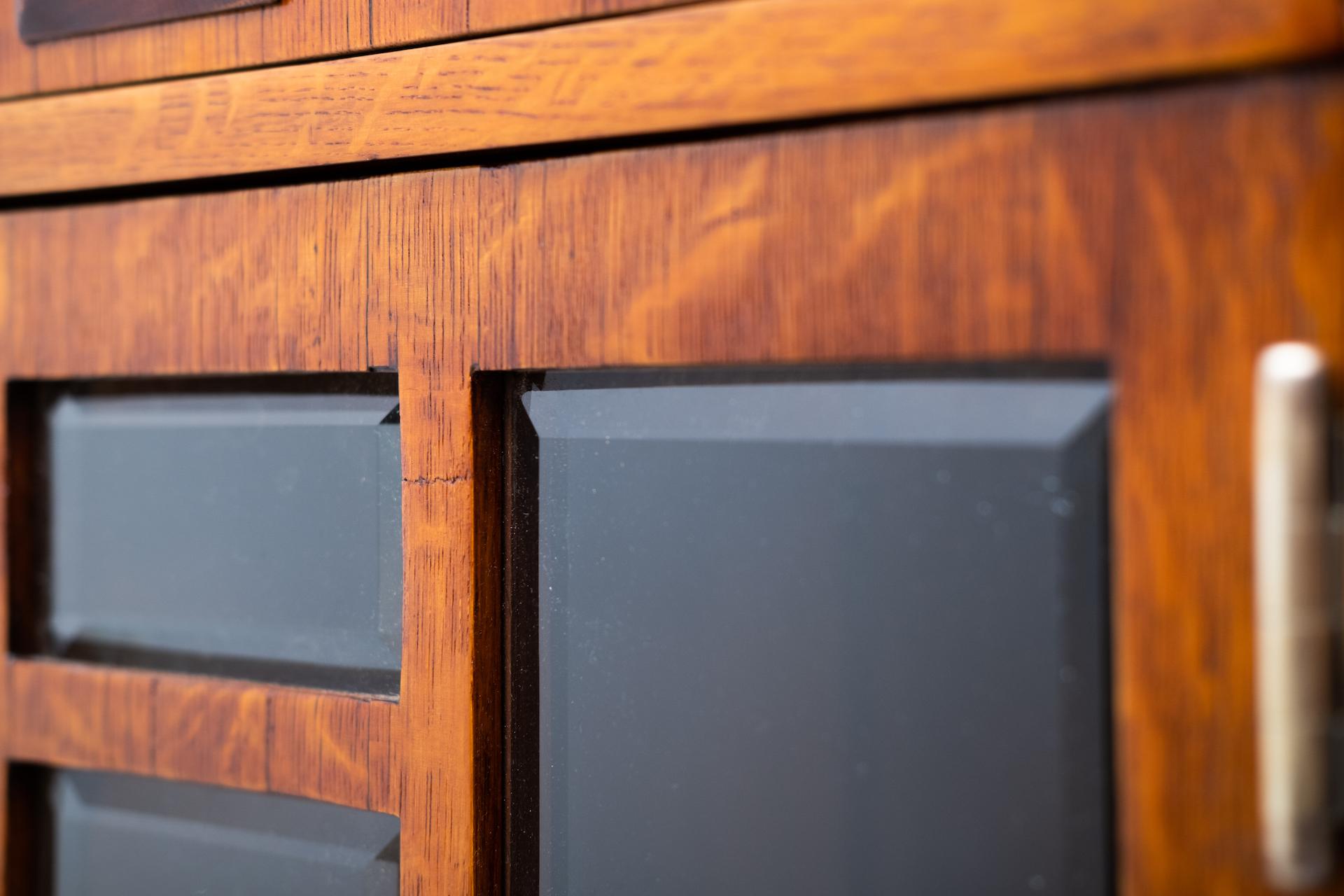 Original secessionistic Credenza, Wilhelm Schmidt attr. for Miksa Schmidt (1905) 13