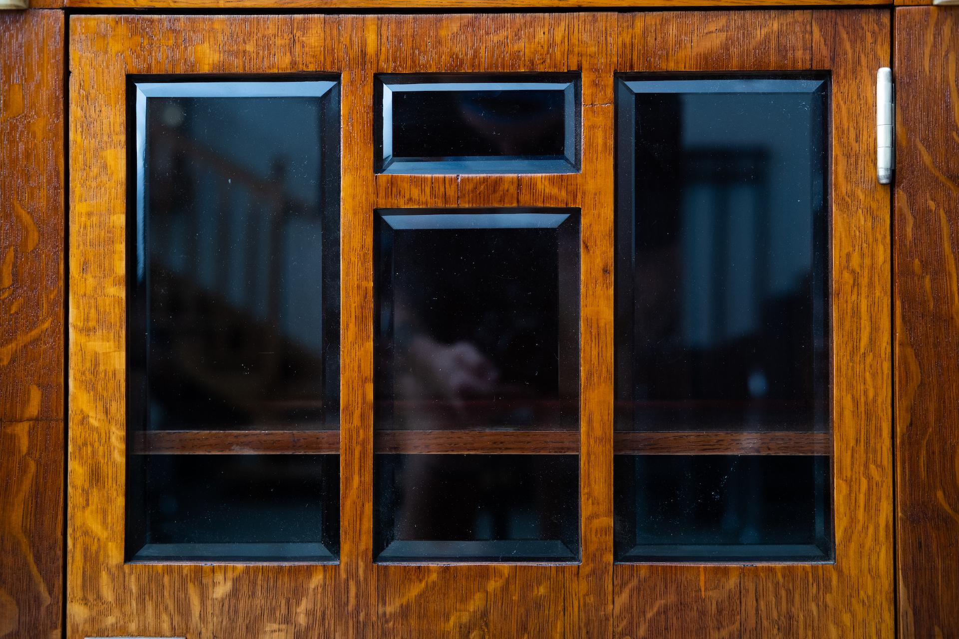 Vienna Secession Original secessionistic Credenza, Wilhelm Schmidt attr. for Miksa Schmidt (1905)