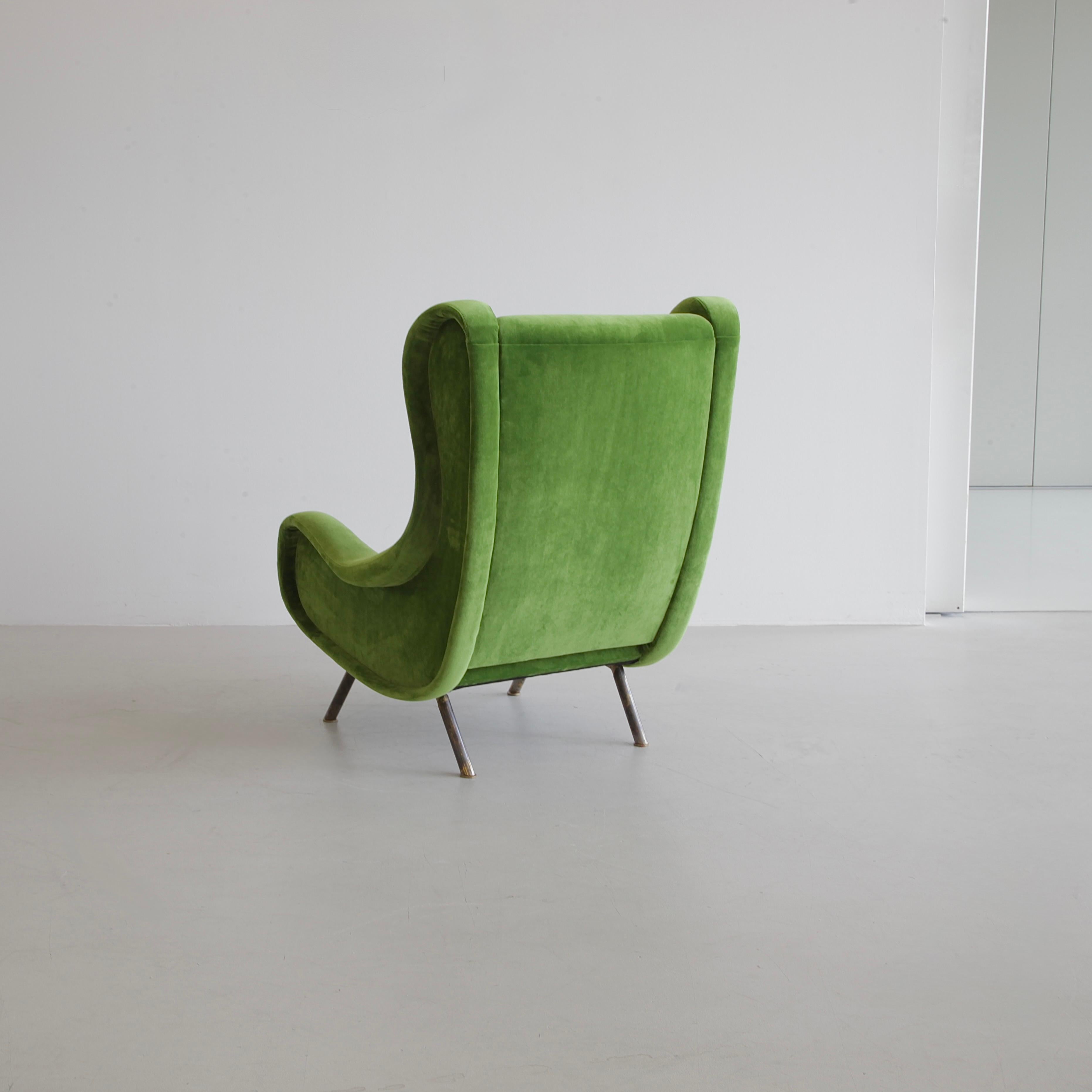 Sillón SENIOR original de Marco ZANUSO, Arflex Italia Terciopelo en venta