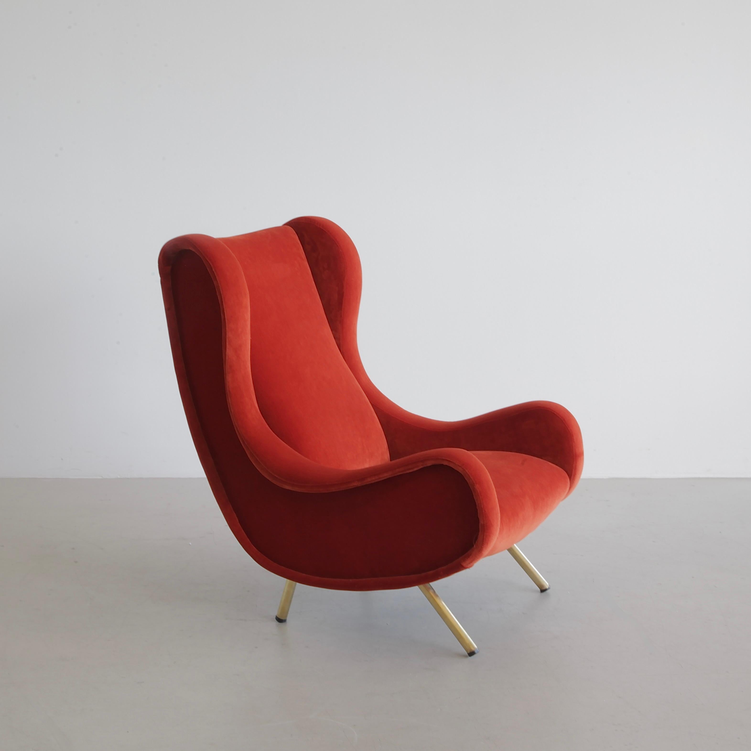 Mid-20th Century Original SENIOR Armchair by Marco ZANUSO, Arflex Italy For Sale