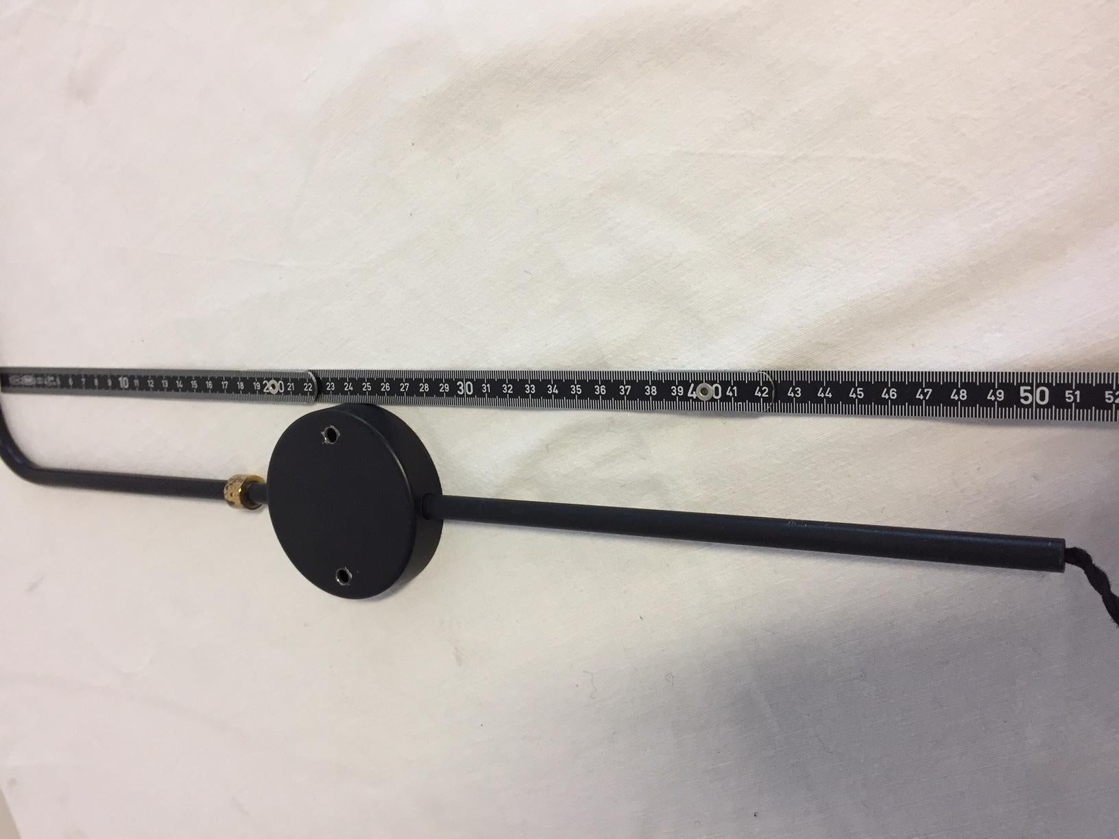 Original Serge Mouille One Arm Wall Light (Applique à un bras) en vente 4