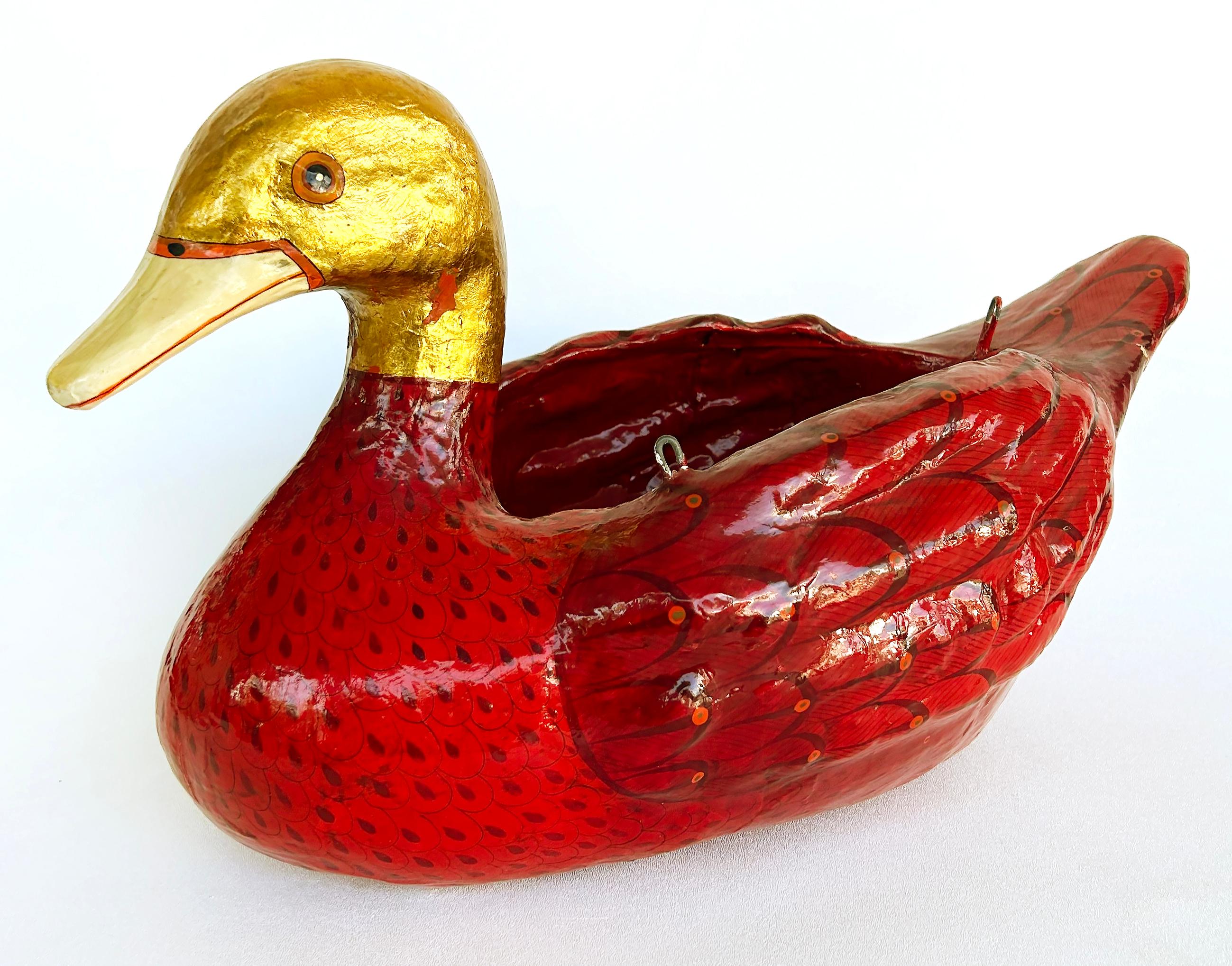 Original Sergio Bustamante Papier Mache Signed Sculpture 