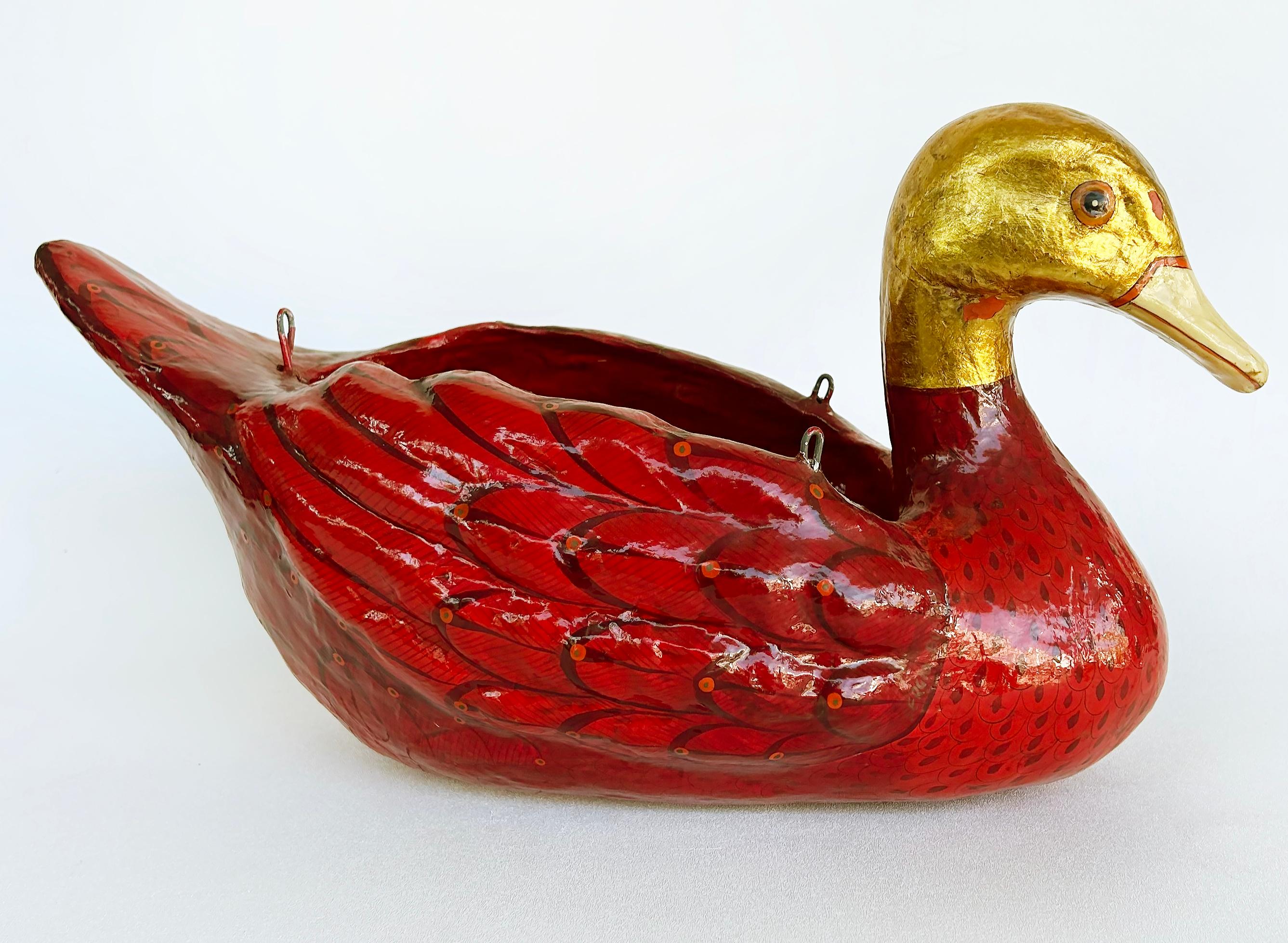 Folk Art Original Sergio Bustamante Papier Mache Signed Sculpture 