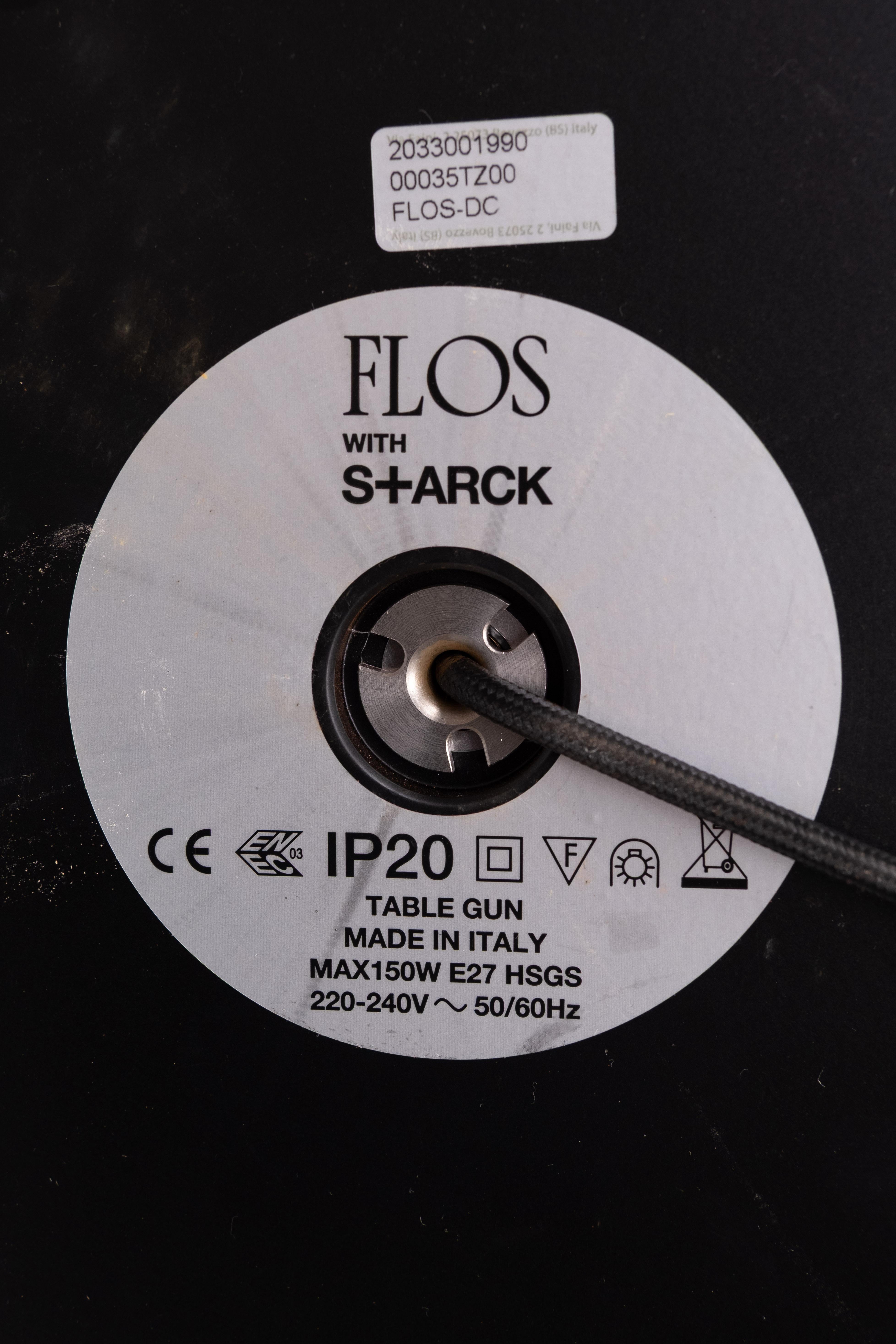 Original set of 2 Flos  AK 47 Kalashnikov  Table Gun Lamps  by Philippe Starck im Angebot 10