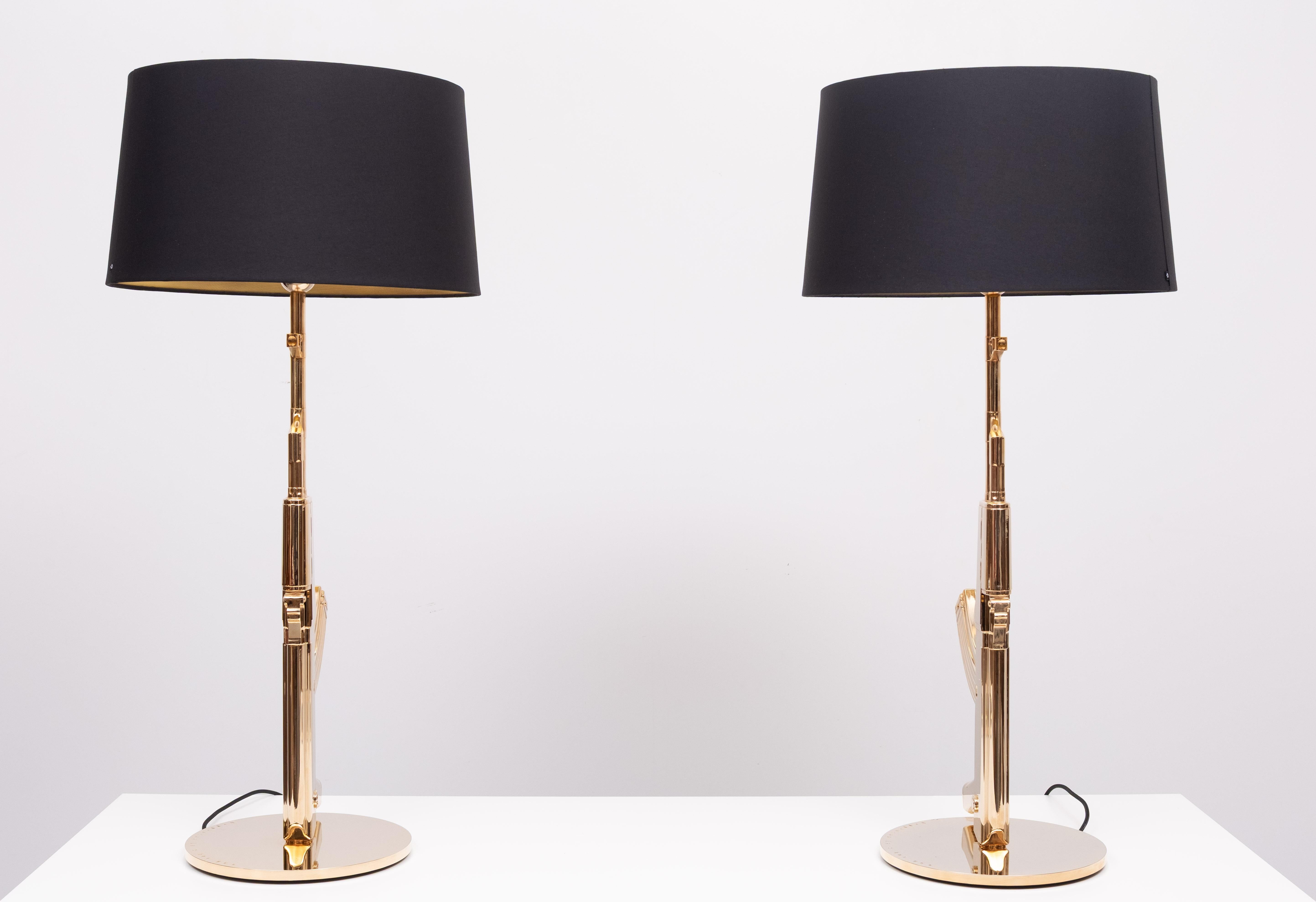 Original set of 2 Flos  AK 47 Kalashnikov  Table Gun Lamps  by Philippe Starck im Angebot 2