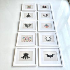 Original Set of Hermann Rorschach Inkblots from 1921