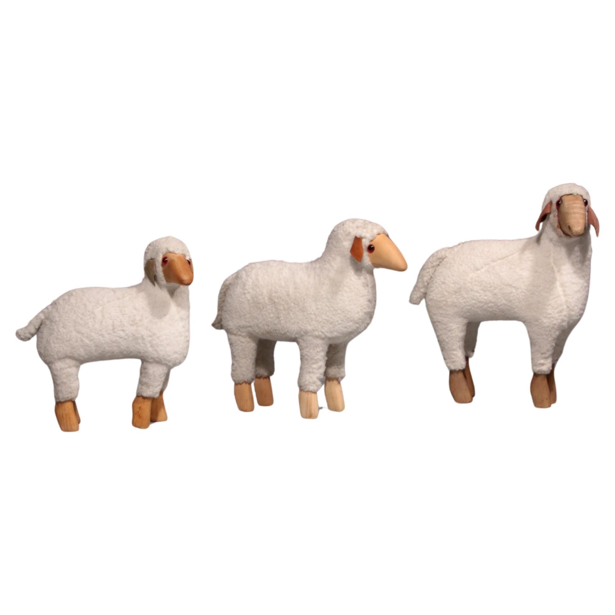 Original 
Sheep
 by German designer Hanns-Peter Krafft, 1980s