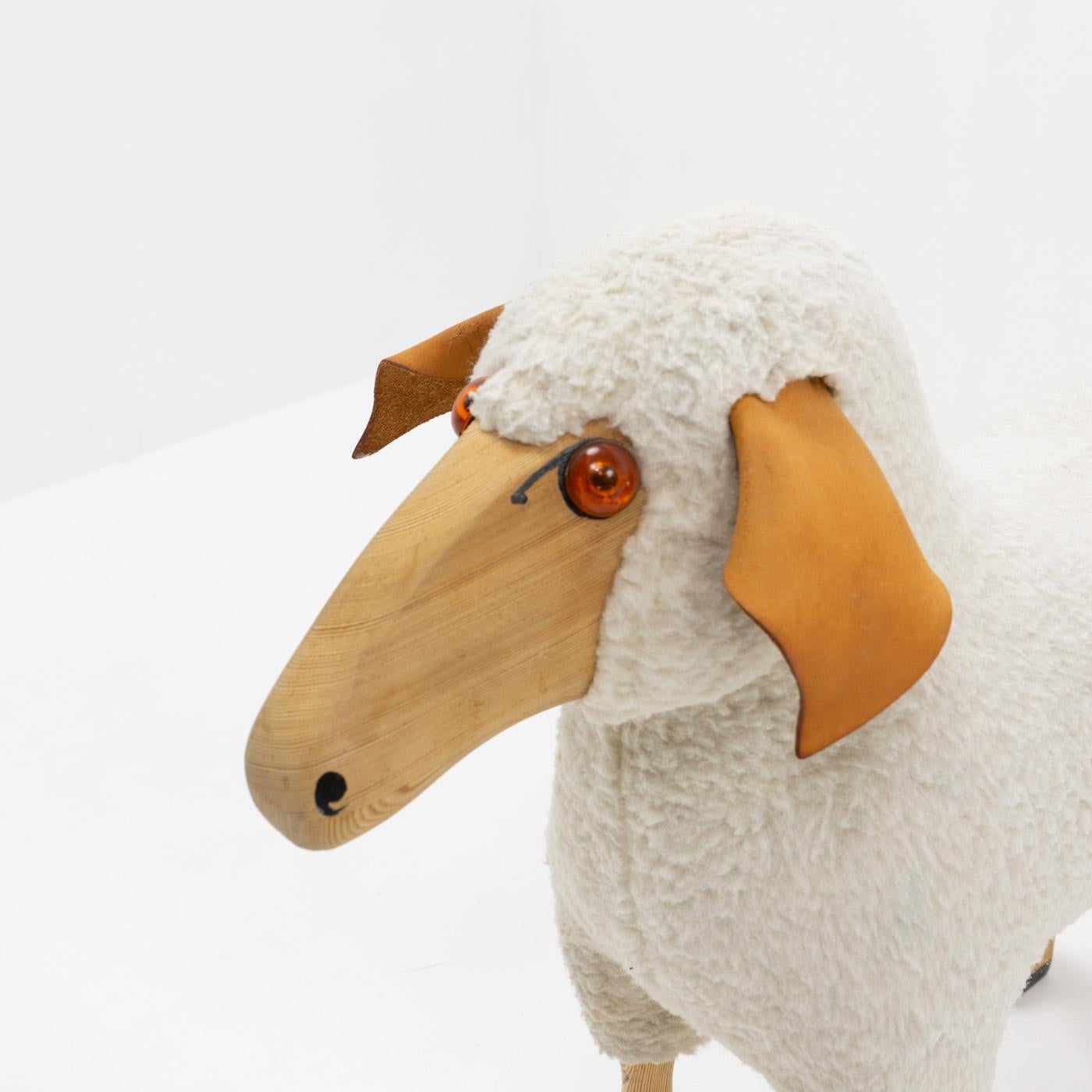 Original Sheep Stool by Hans-Peter Krafft, Germany 1980s For Sale 4