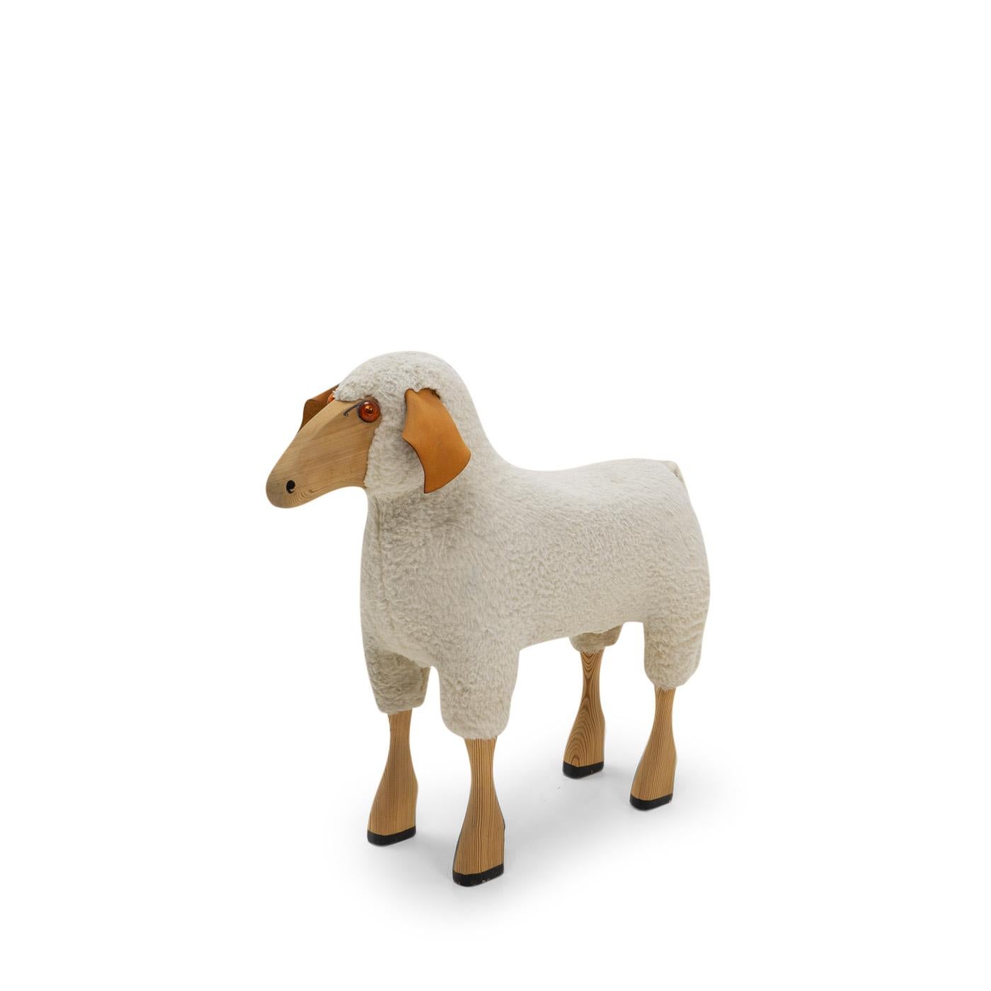 Original Sheep Stool by Hans-Peter Krafft, Germany 1980s For Sale 5