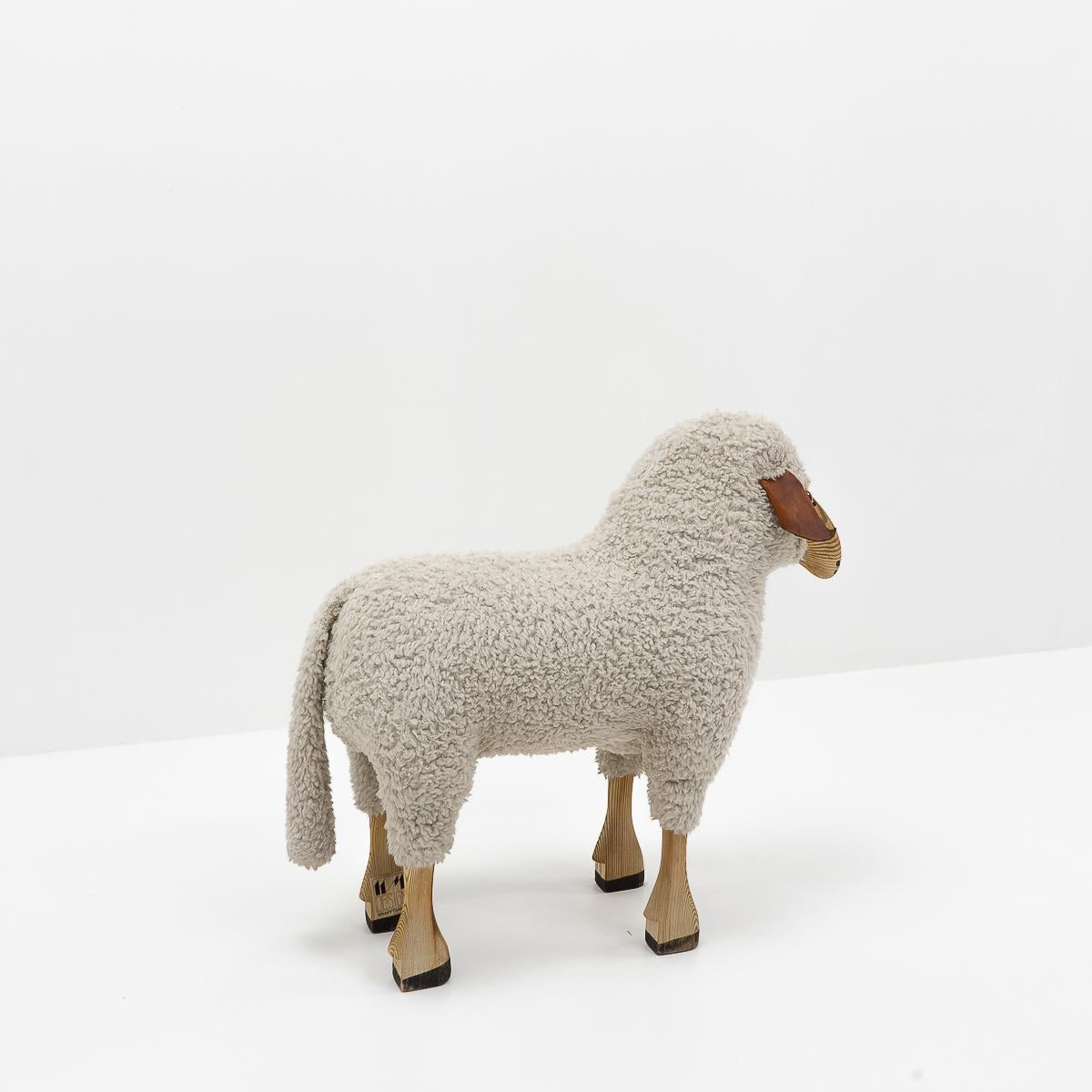 Late 20th Century Original Sheep Stool by Hans-Peter Krafft, Germany 1980s