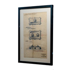 Original Shop Drawing from the Estate of Jose Thenee