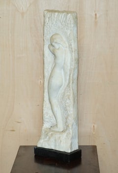ORIGINAL SiGNED AMEDEO GENNARELLI 1881-1943 CARVED MARBLE STATUE / SCULPTURe