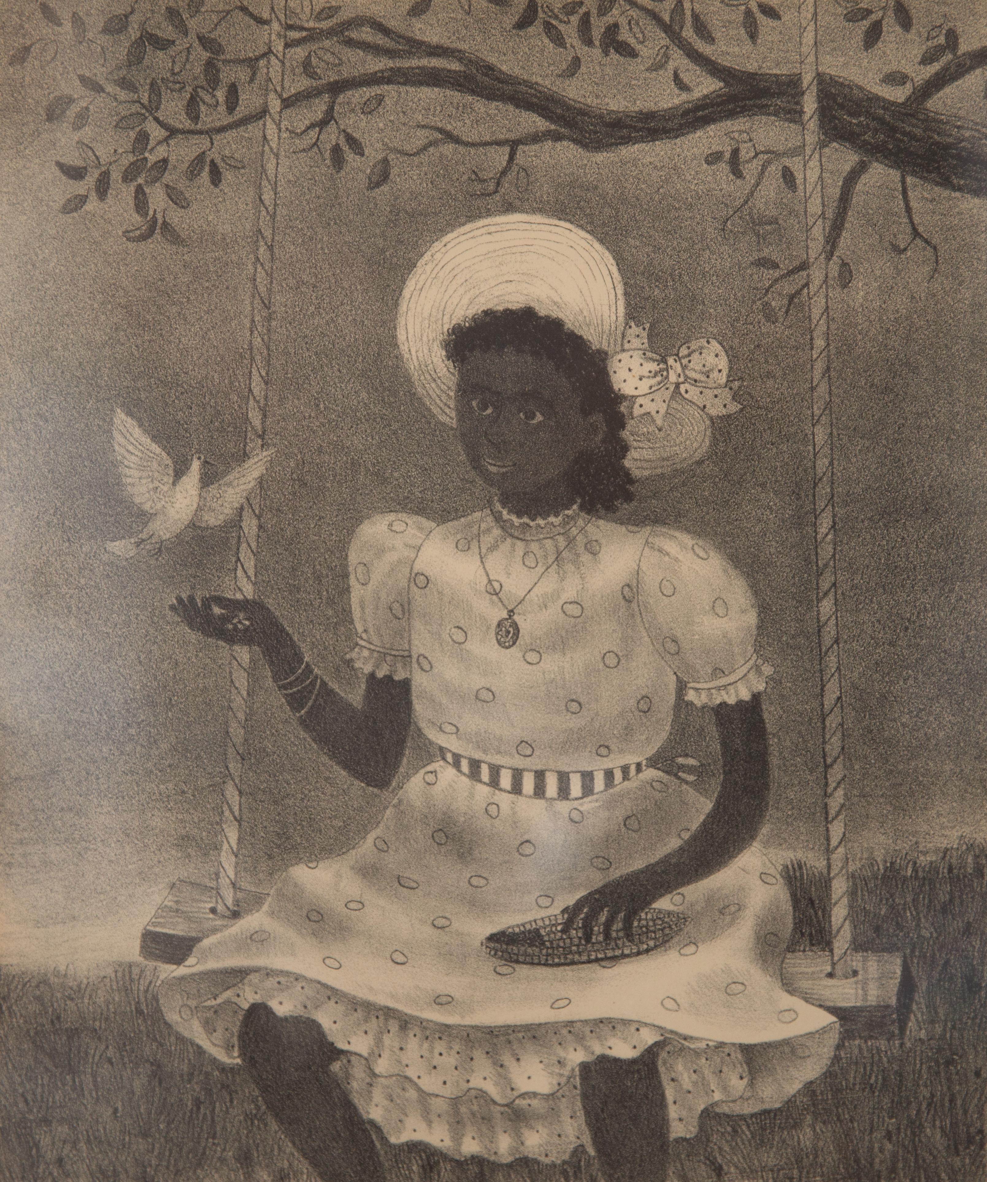 Offered is a Doris Lee 1952 lithographic print, titled 