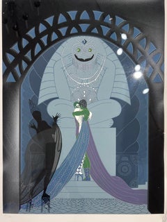 Original "signierter" Erte Druck Limitierte Auflage