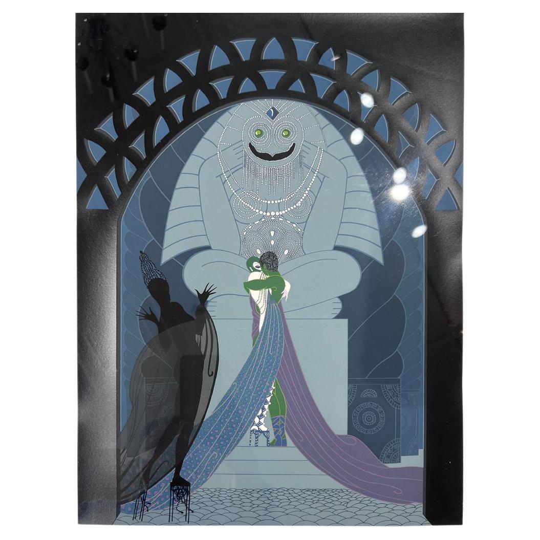Original "signed" Erte Print Limited Edition For Sale