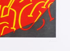 Original Signed Etching Aquatint by Carla Accardi, Italy