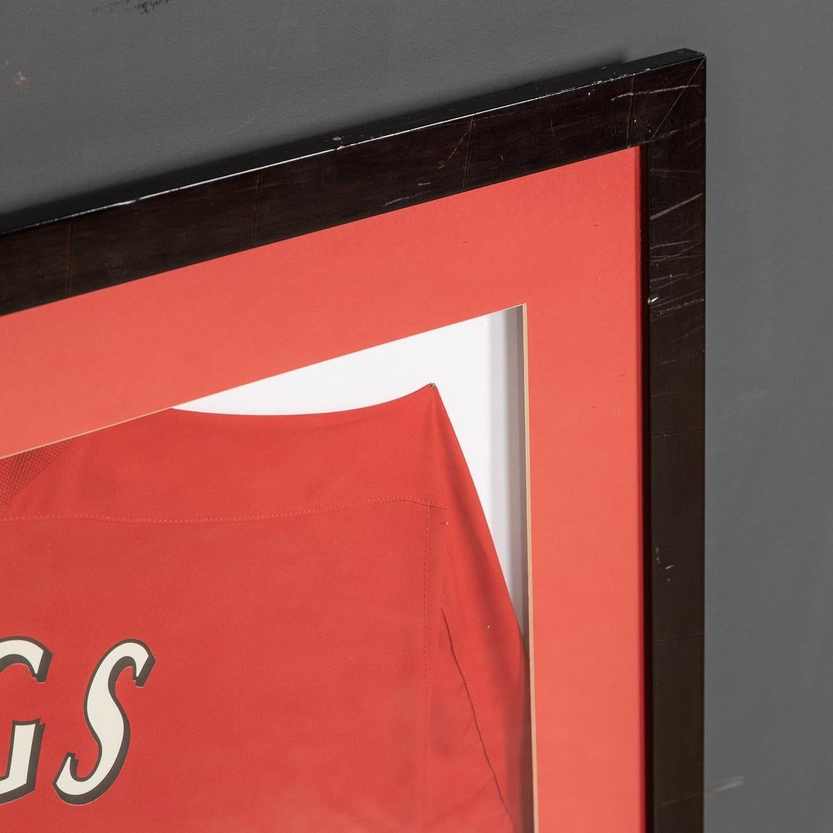 20th Century Original Signed & Framed Ryan Giggs, Manchester United Football Shirt For Sale