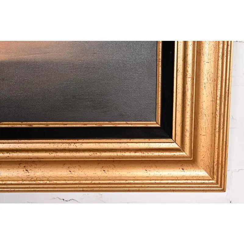 Nature morte à l'huile originale signée de Frank French en vente 7