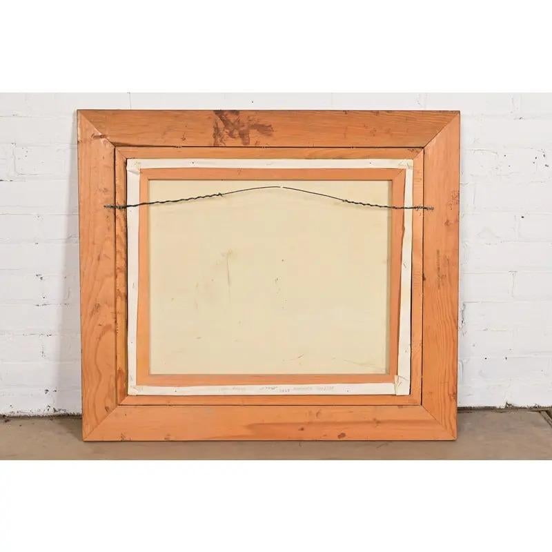 Nature morte à l'huile originale signée de Frank French en vente 9