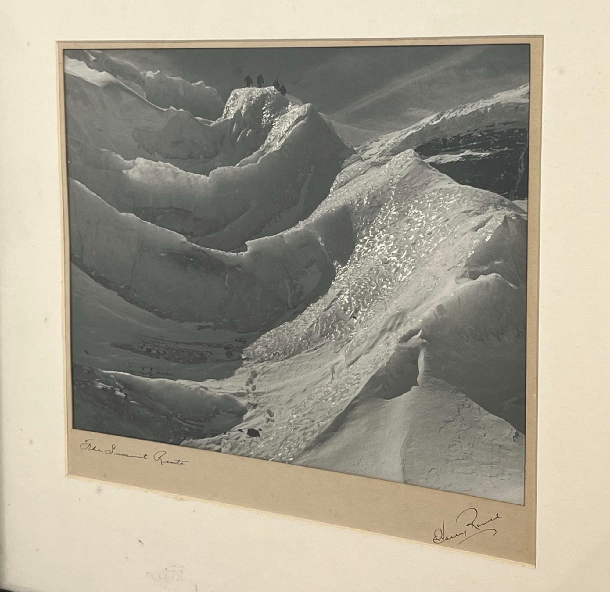 Mid-Century Modern Original Signed Gelatin Print Photograph by Harry Rowed, Canada, Circa 1940s For Sale