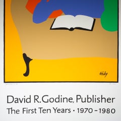 Original Signed Lance Hidy Poster c.1980