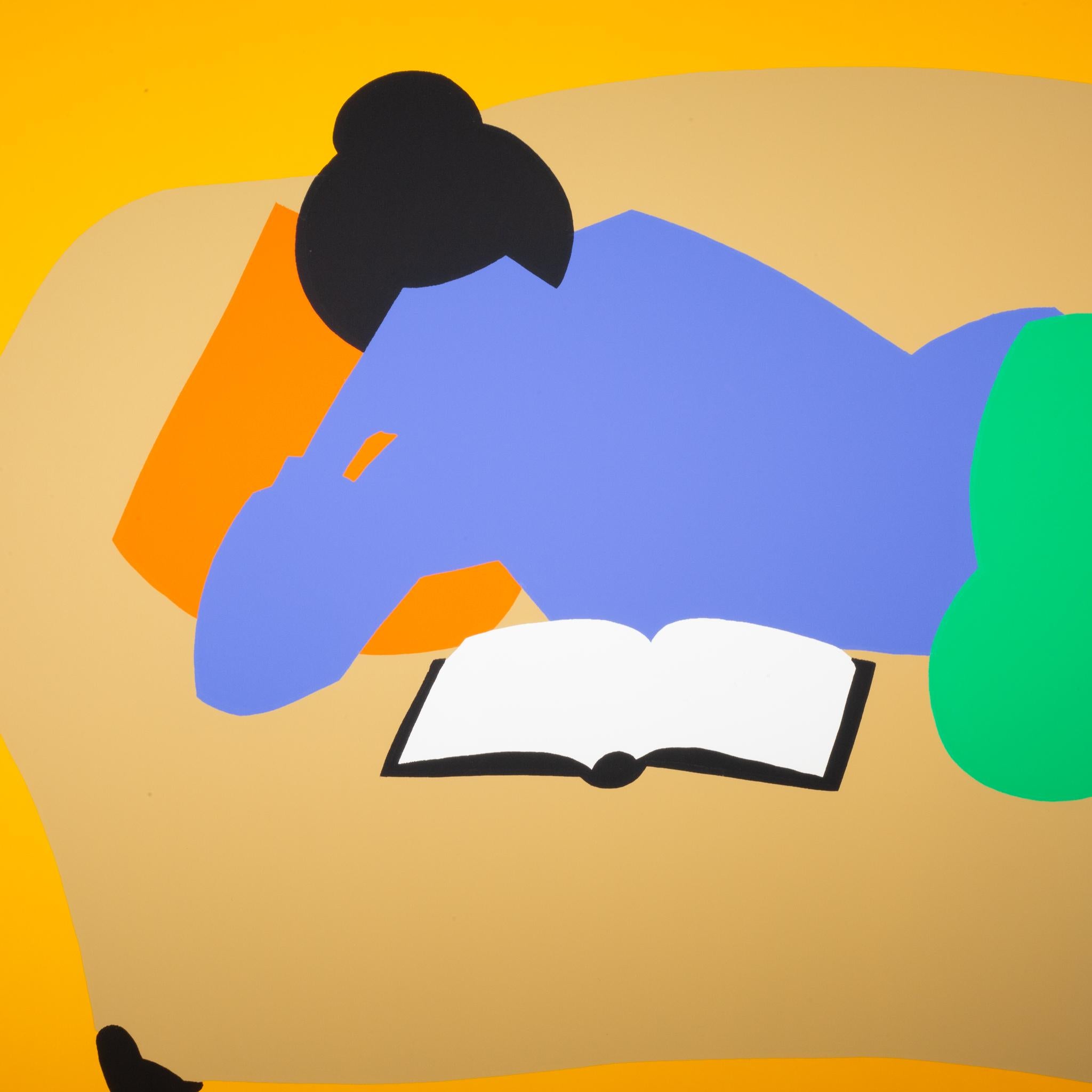 Moderne Affiche originale signée de Lance Hidy c.1980 en vente