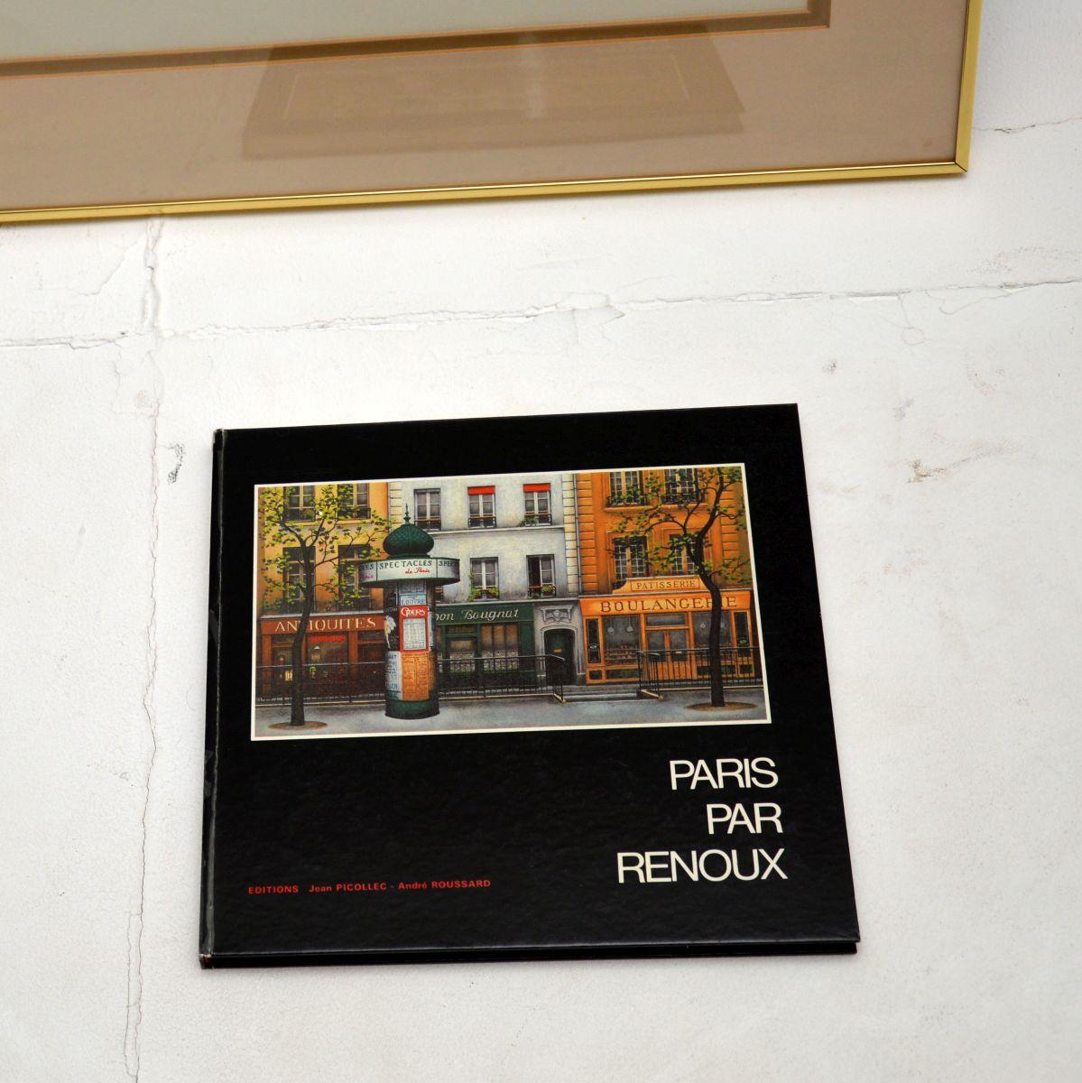 Signierte Lithographie von Andre Renoux, signiert (Ende des 20. Jahrhunderts) im Angebot