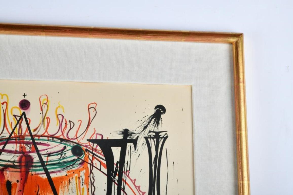 20th Century Original Signed Lithograph by Salvador Dali