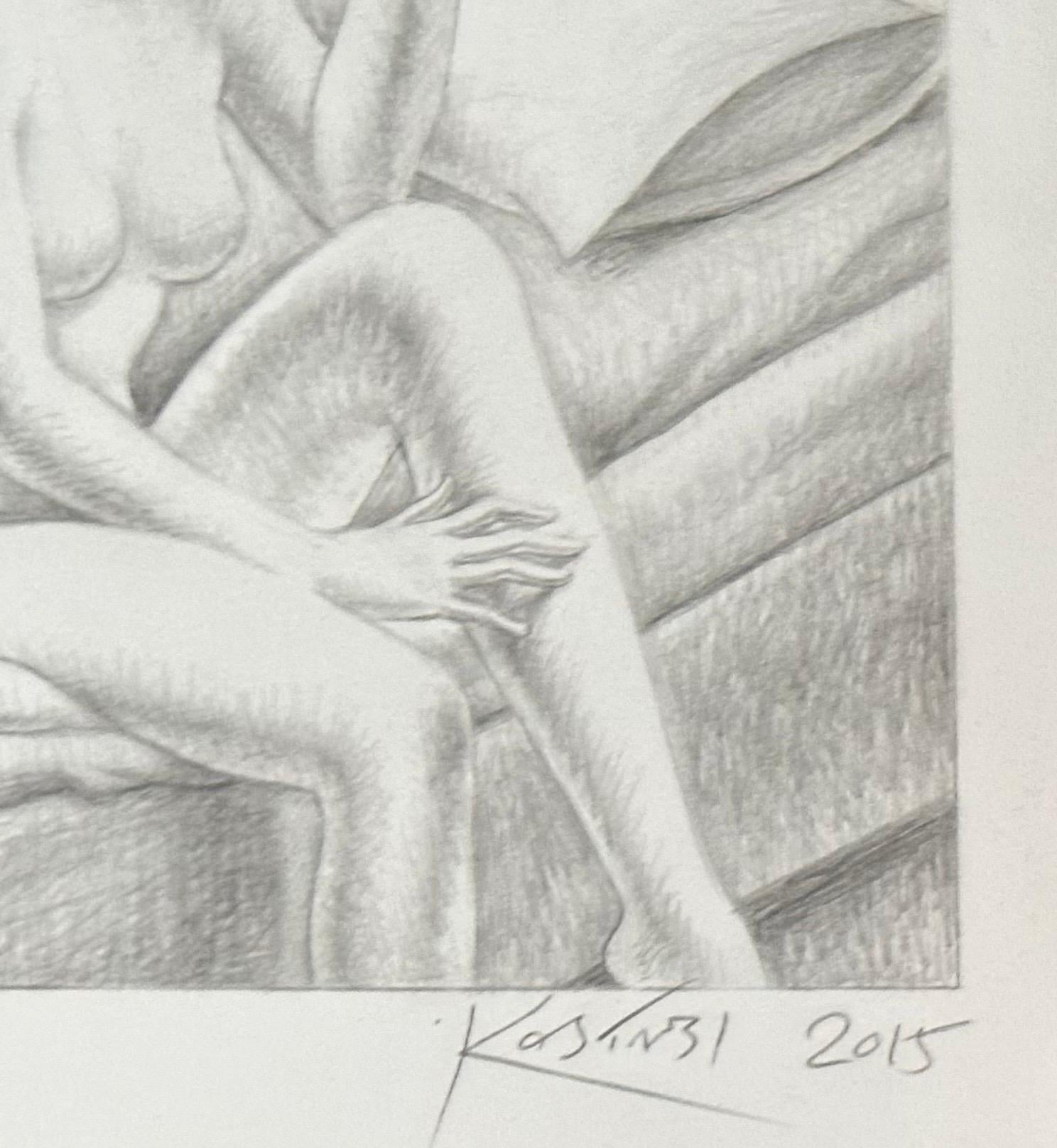Original Signed Pencil Drawing Entitled 