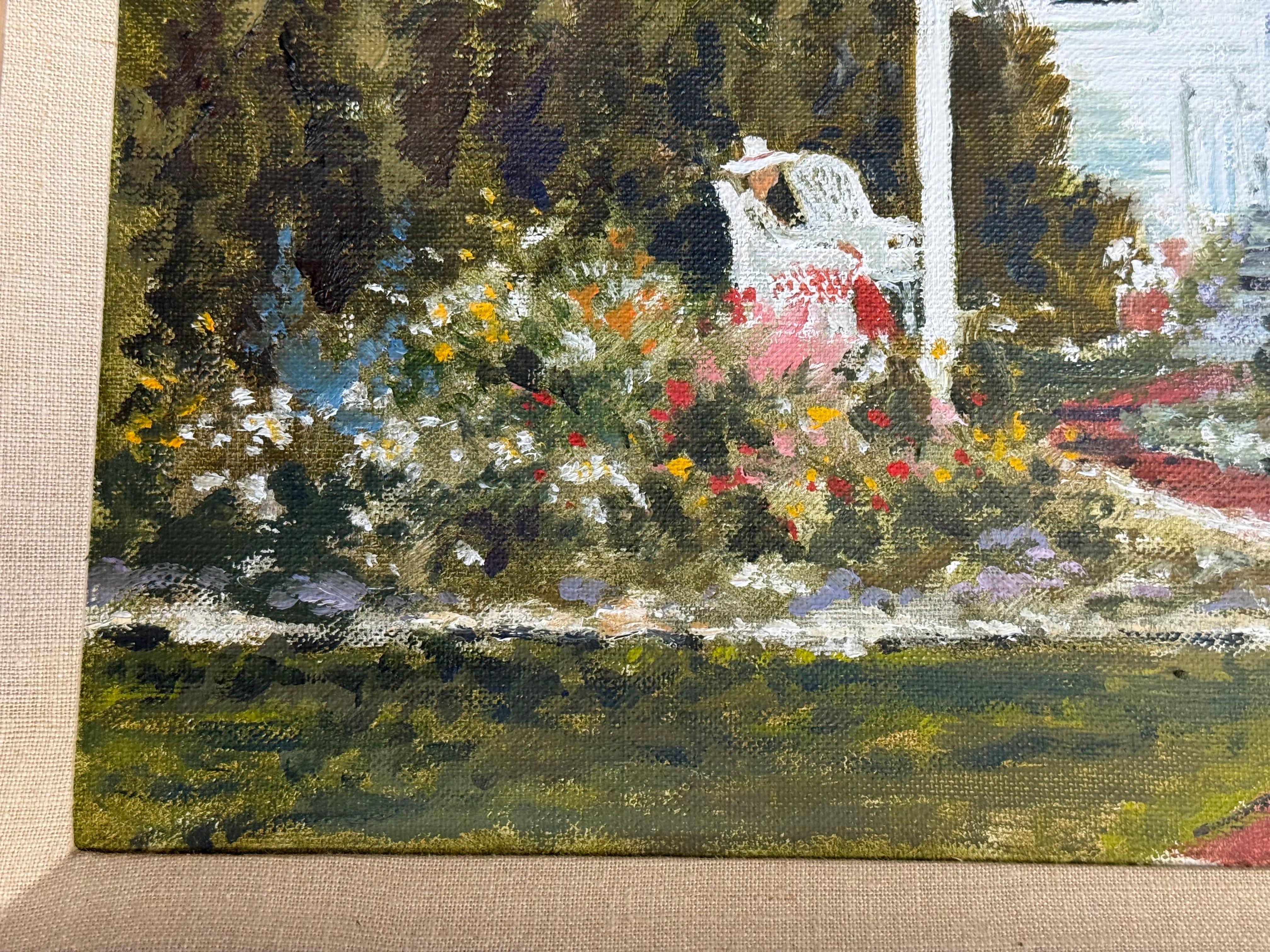 Original Signed Ray G. Ellis (1921-2013) Painting Edgartown Martha's Vineyard im Angebot 5