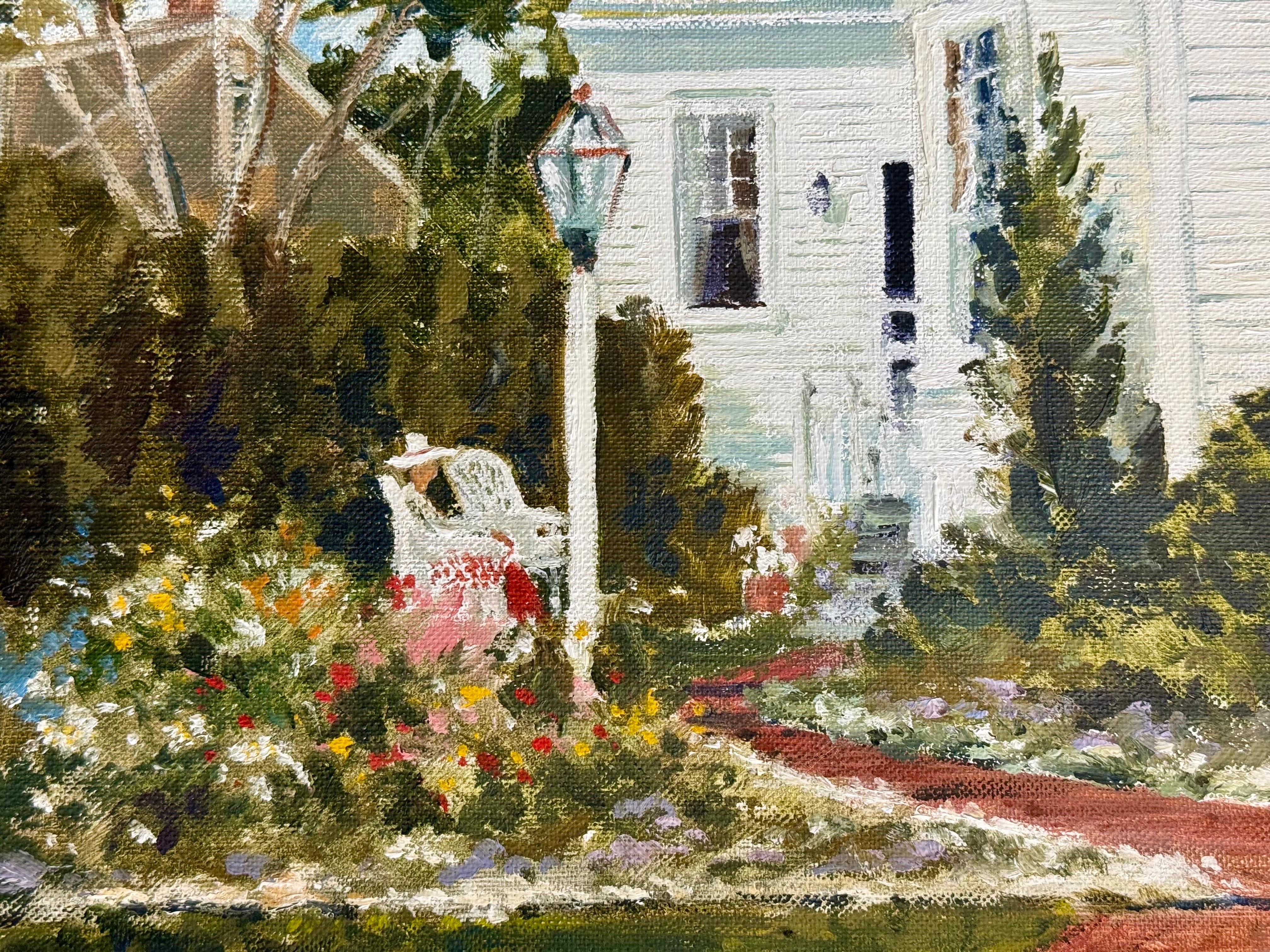 Original Signed Ray G. Ellis (1921-2013) Painting Edgartown Martha's Vineyard im Angebot 6