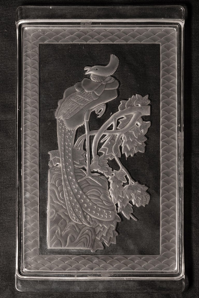 Lalique Crystal Tray at 1stDibs