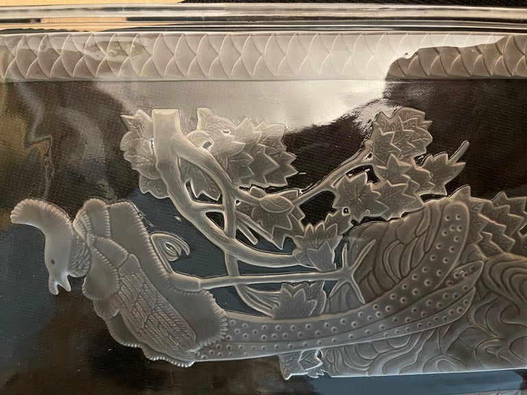 Lalique Crystal Tray at 1stDibs