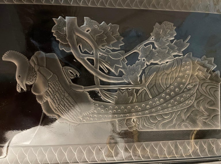 Lalique Crystal Tray at 1stDibs