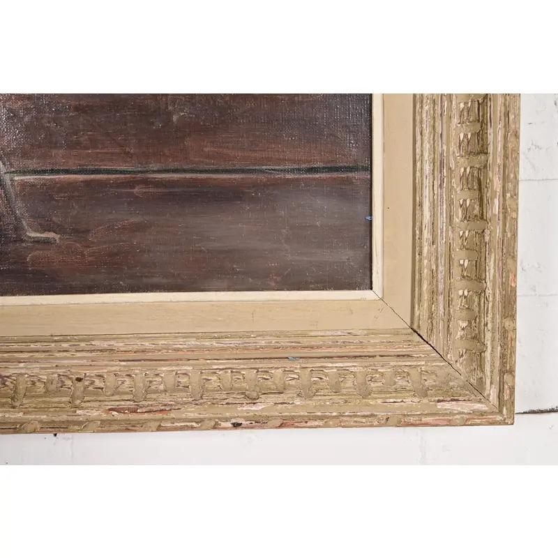 Original signiert Roberte Holly-Logeais Gerahmtes Ölgemälde auf Leinwand im Angebot 5