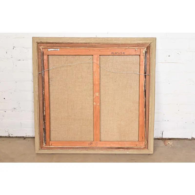 Original signiert Roberte Holly-Logeais Gerahmtes Ölgemälde auf Leinwand im Angebot 6