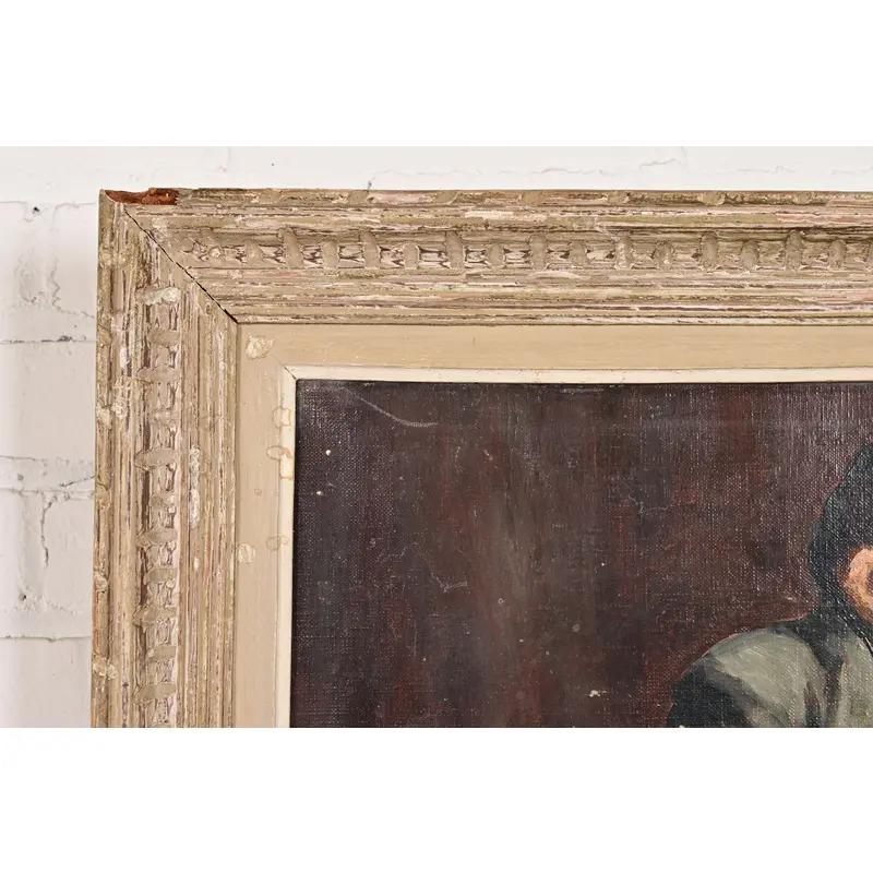 Original signiert Roberte Holly-Logeais Gerahmtes Ölgemälde auf Leinwand im Angebot 2