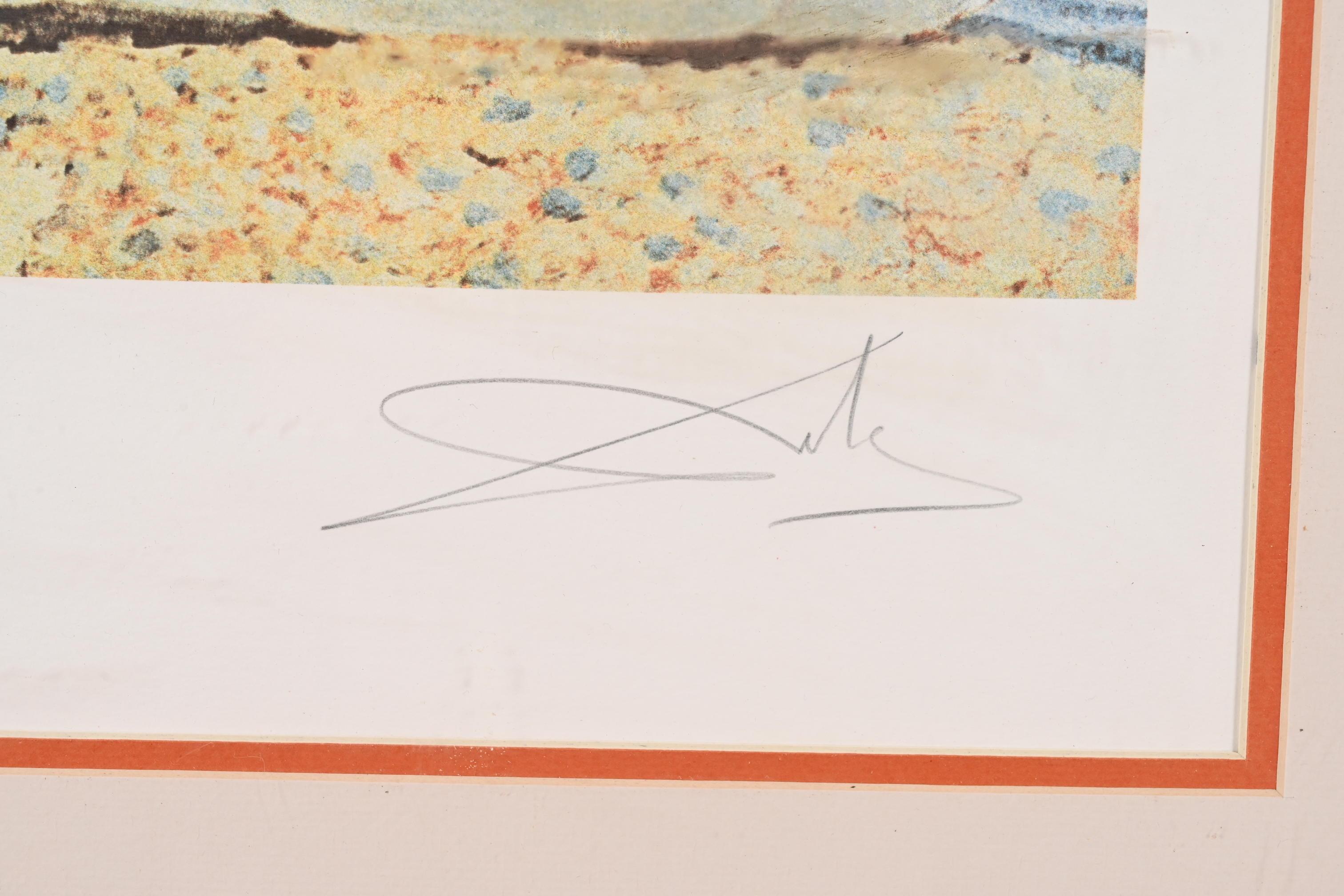 Original Signed Salvador Dali 