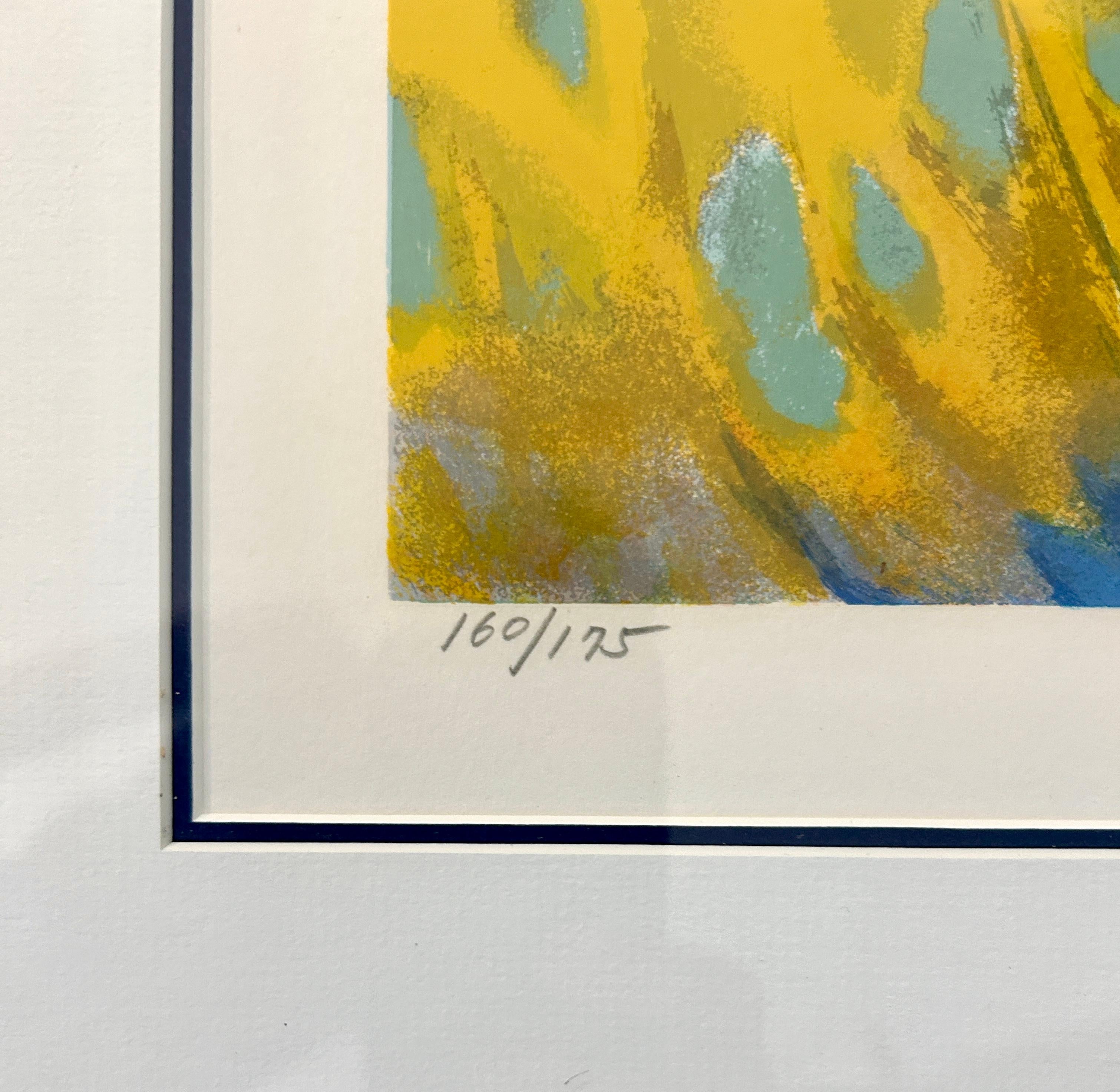 Serigrafia originale firmata di Tadashi Asoma 