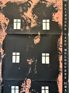 Original Silk-Screen Poster by BORIS BUCAN, 'HOTEL PALACE FLINDERS LANE GALLERY'