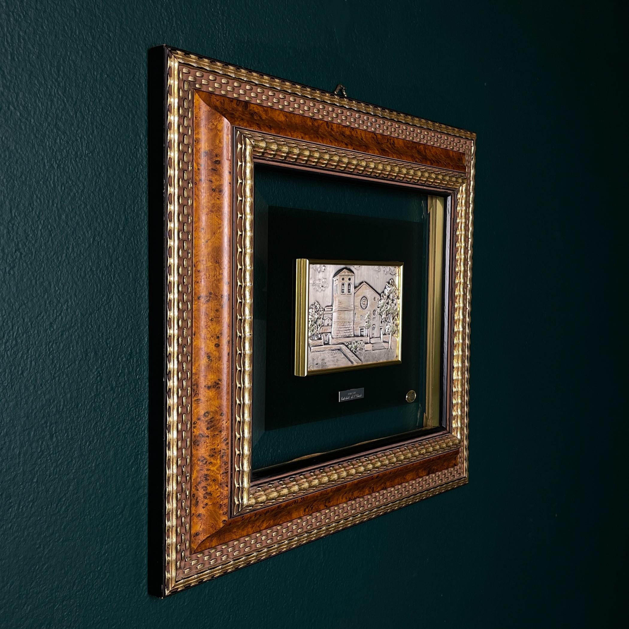 Original Silver and Gold relief picture collection AG3, Italy, 2000s For Sale 9