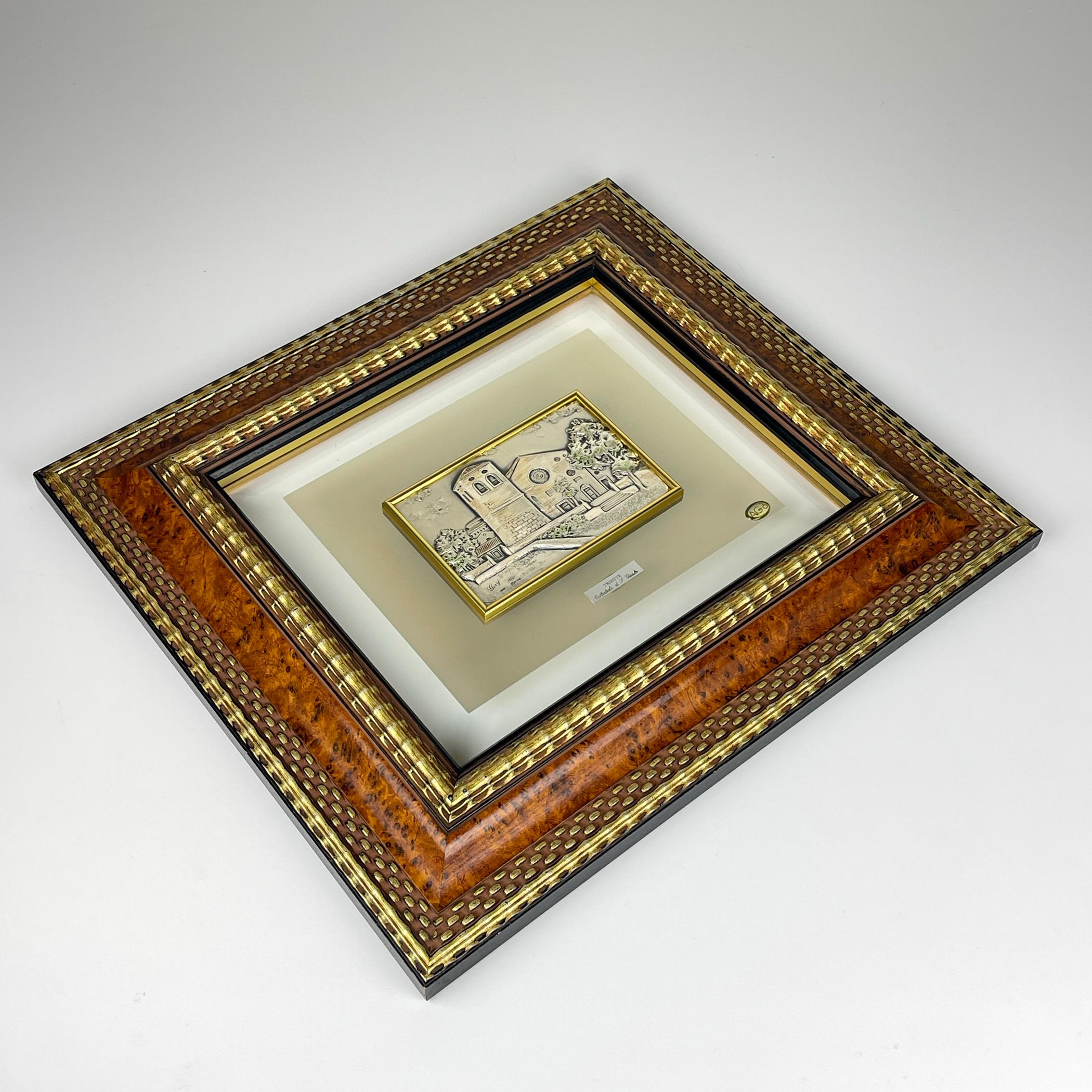Original Silver and Gold relief picture collection AG3, Italy, 2000s For Sale 10