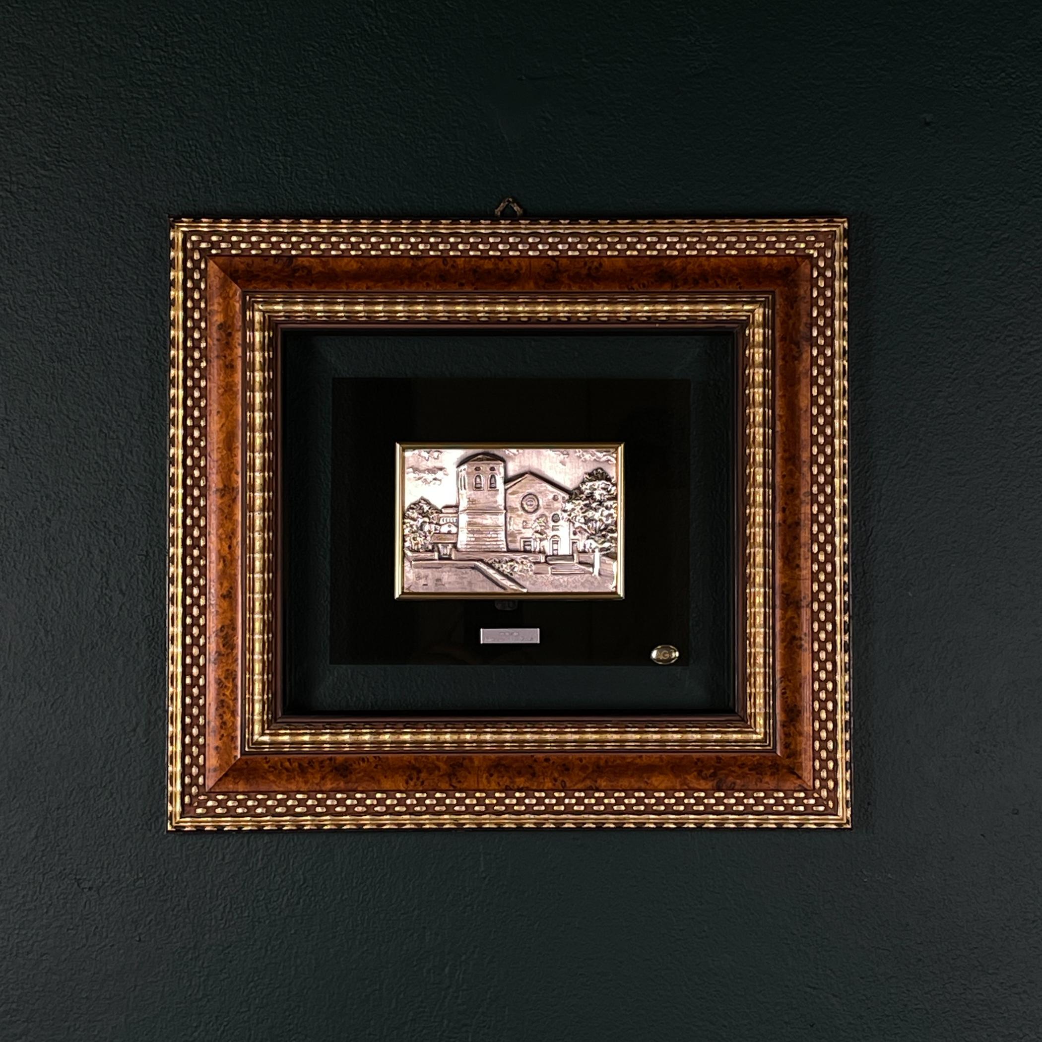 Renaissance Revival Original Silver and Gold relief picture collection AG3, Italy, 2000s For Sale