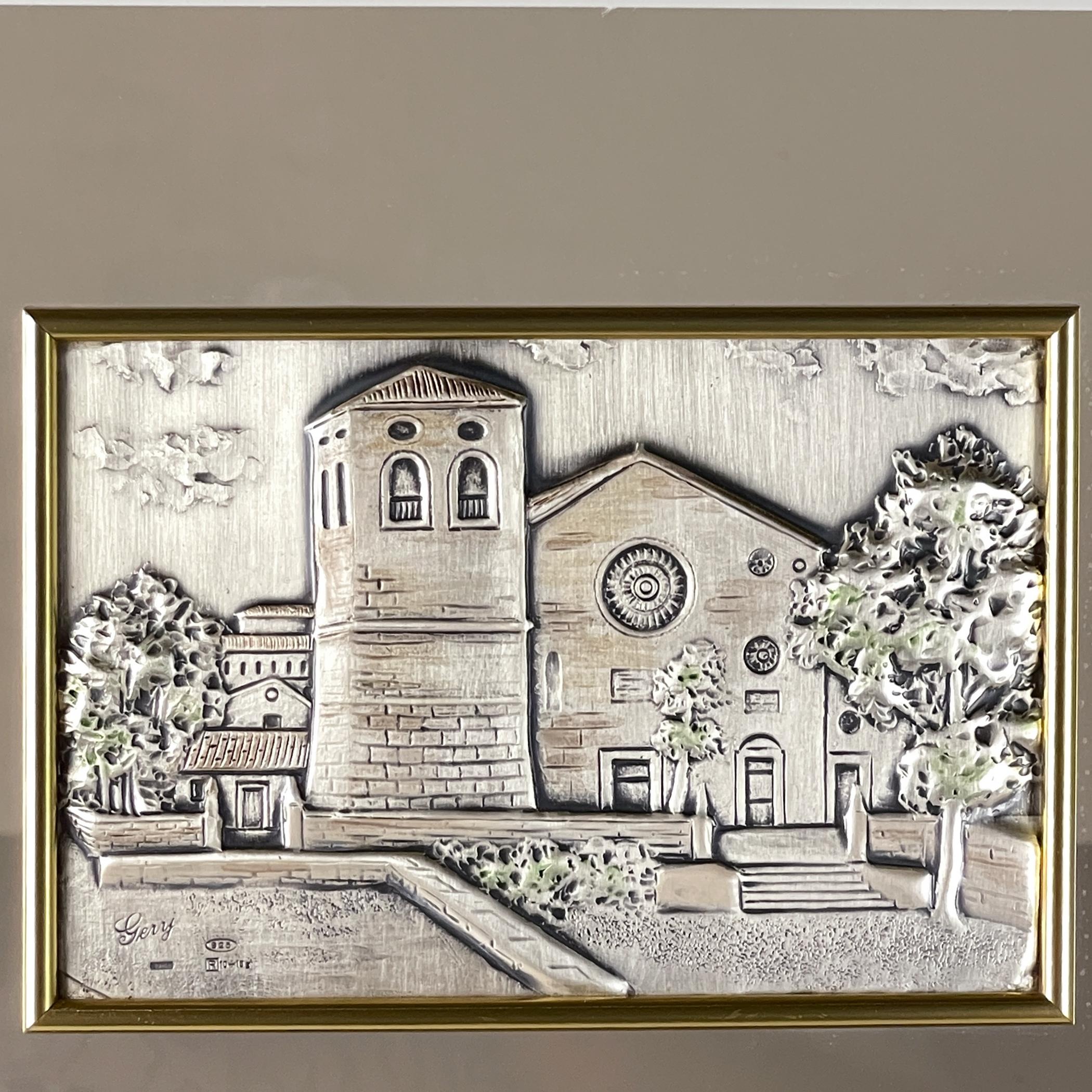 Original Silver and Gold relief picture collection AG3, Italy, 2000s In Good Condition For Sale In Miklavž Pri Taboru, SI