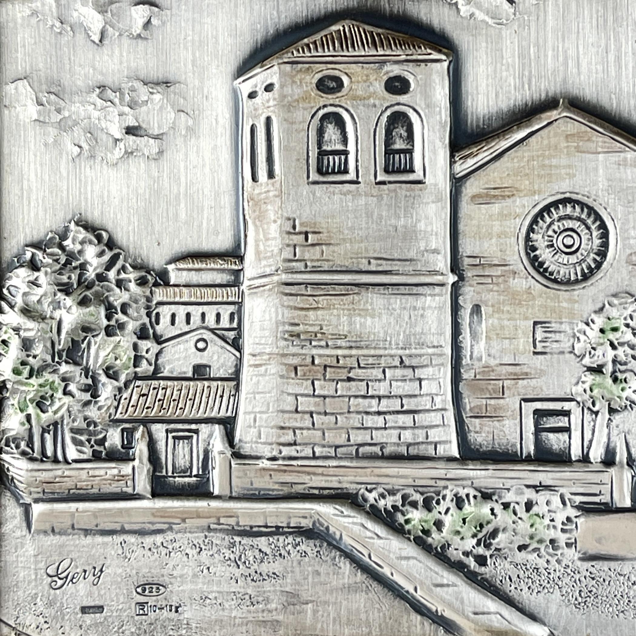 Original Silver and Gold relief picture collection AG3, Italy, 2000s For Sale 1