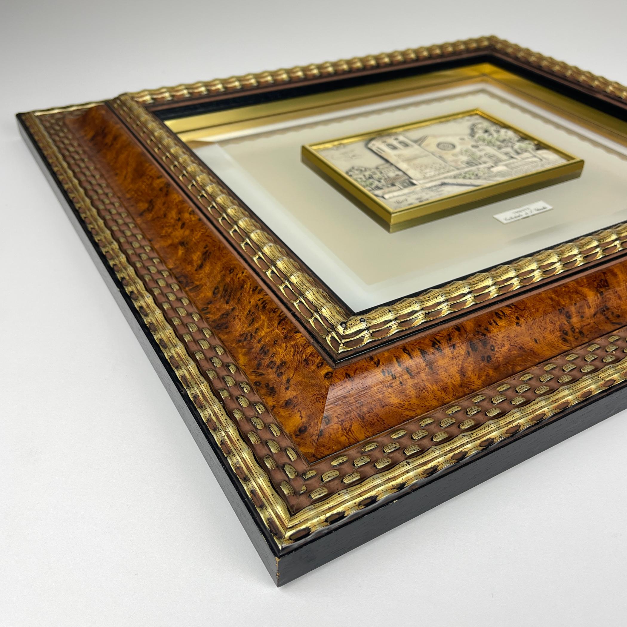 Original Silver and Gold relief picture collection AG3, Italy, 2000s For Sale 2