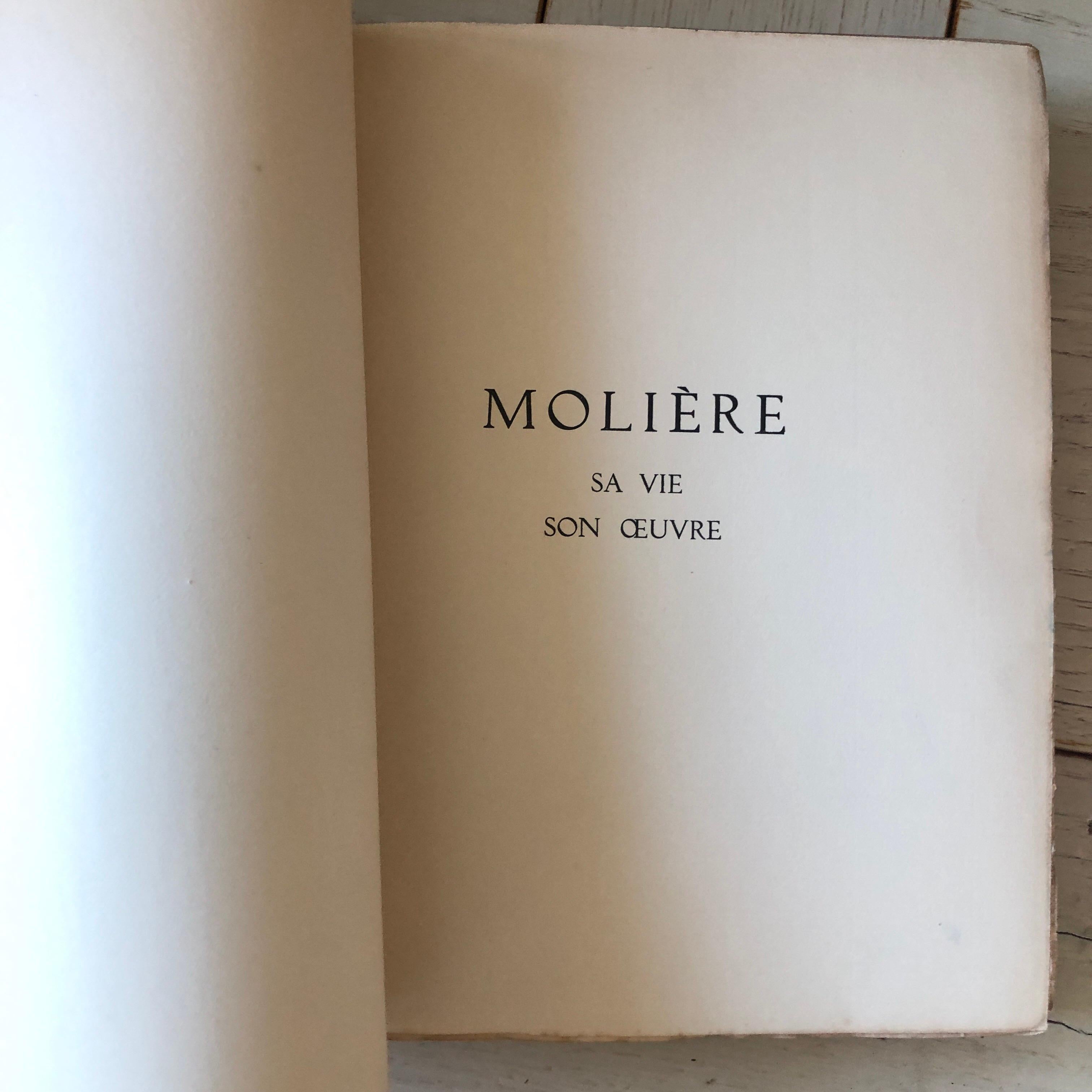 French Original Six Volumes by Molière 