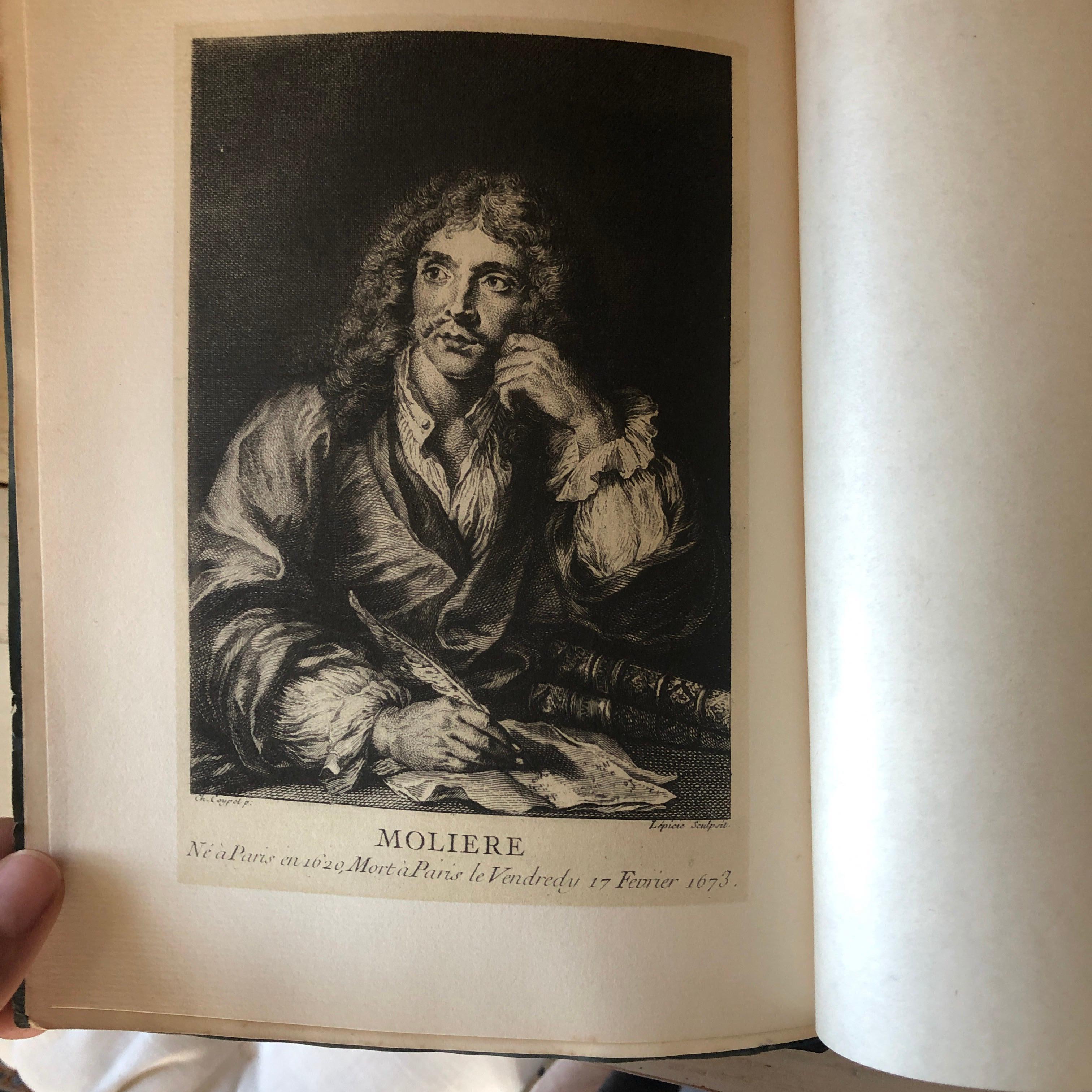 Original Six Volumes by Molière 