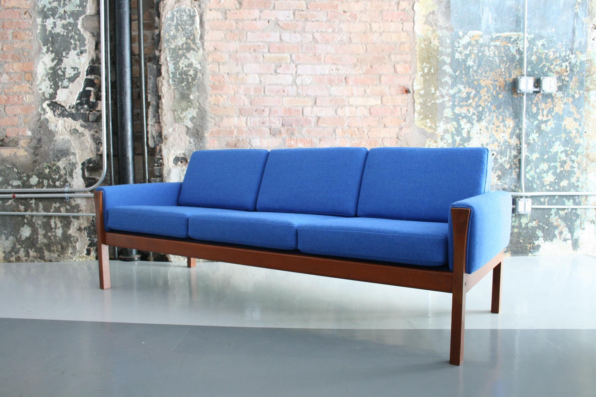 Teak Original Sofa by Hans Wegner for Carl Hansen & Son 1960, Denmark